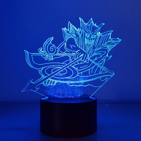 Lampe Susanoo Led Neon À Poser De Chevet ou Bureau Déco Manga Naruto