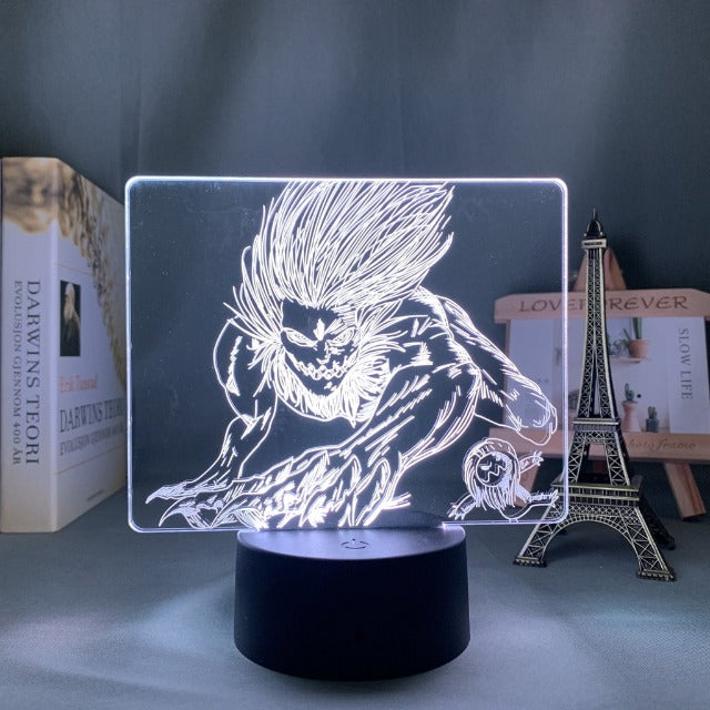 Lampe Titan Mâchoire Attaque des Titans