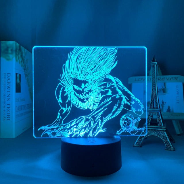 Lampe Titan Mâchoire Attaque des Titans