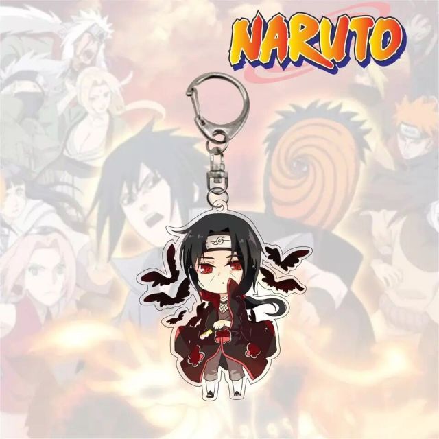 Porte-Clés Itachi Uchiwa