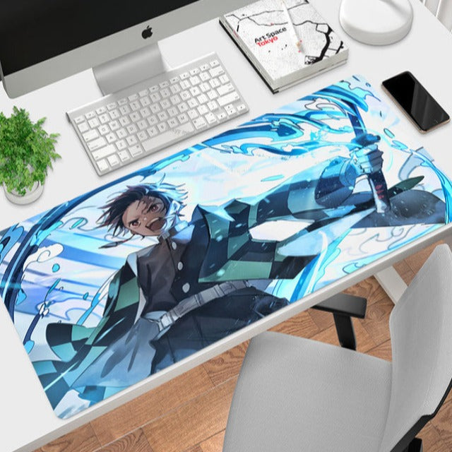 Tapis de Souris Tanjiro Souffle de l'Eau Demon Slayer